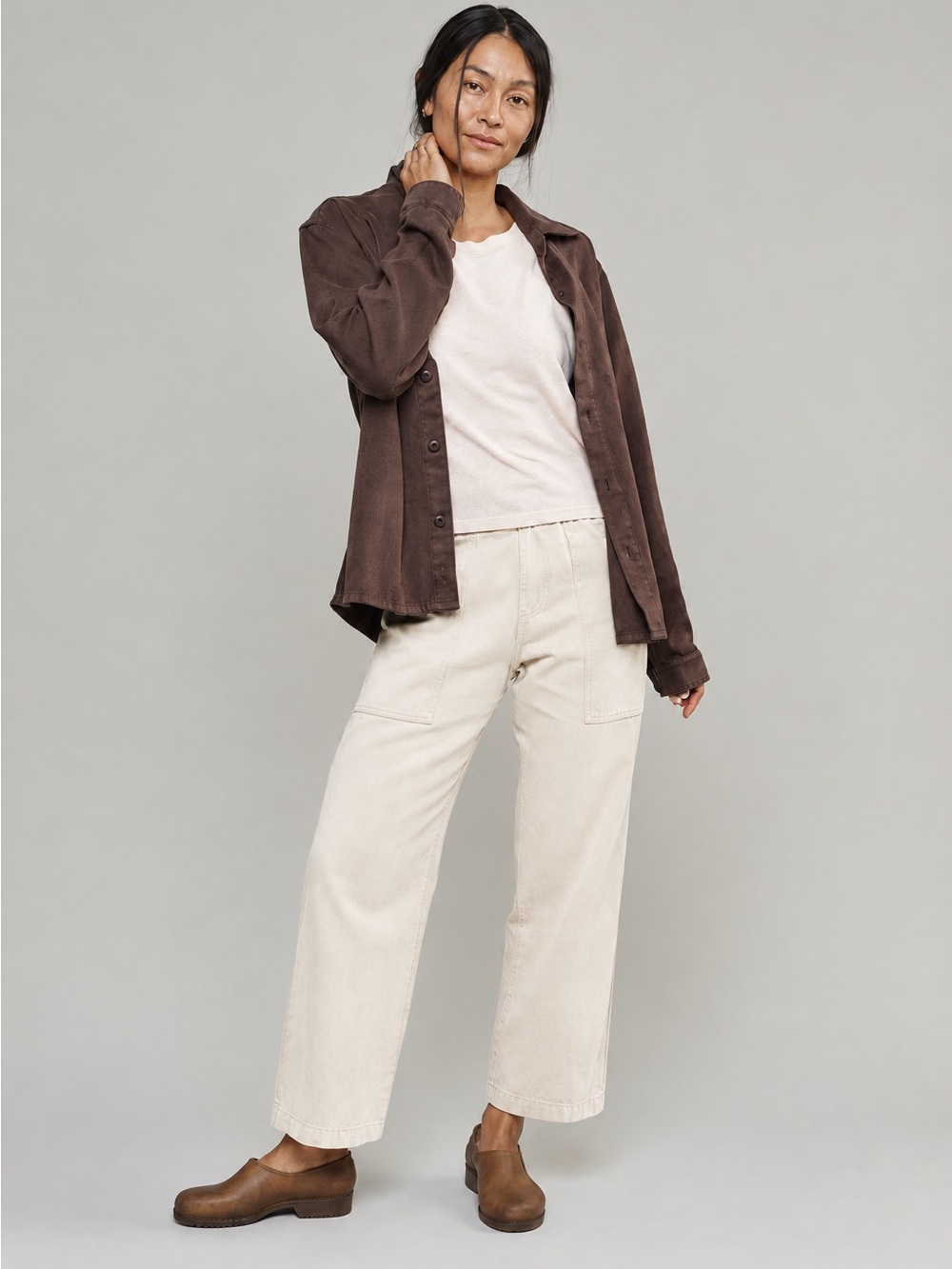 Jungmaven Ocean Pant in Oat Milk